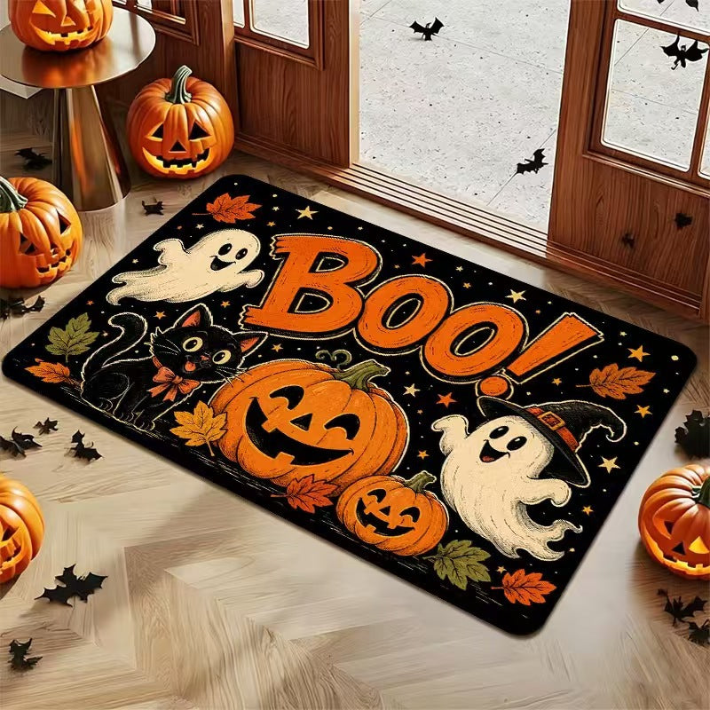 Halloween doormat size and measurement chart